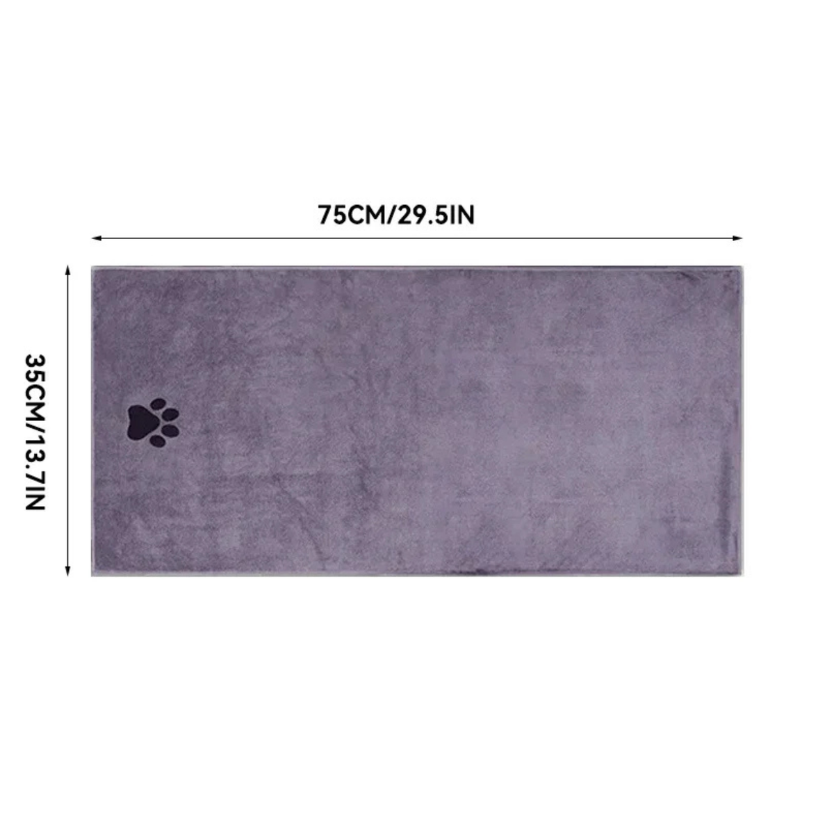Microfibre Pet Bath Towel