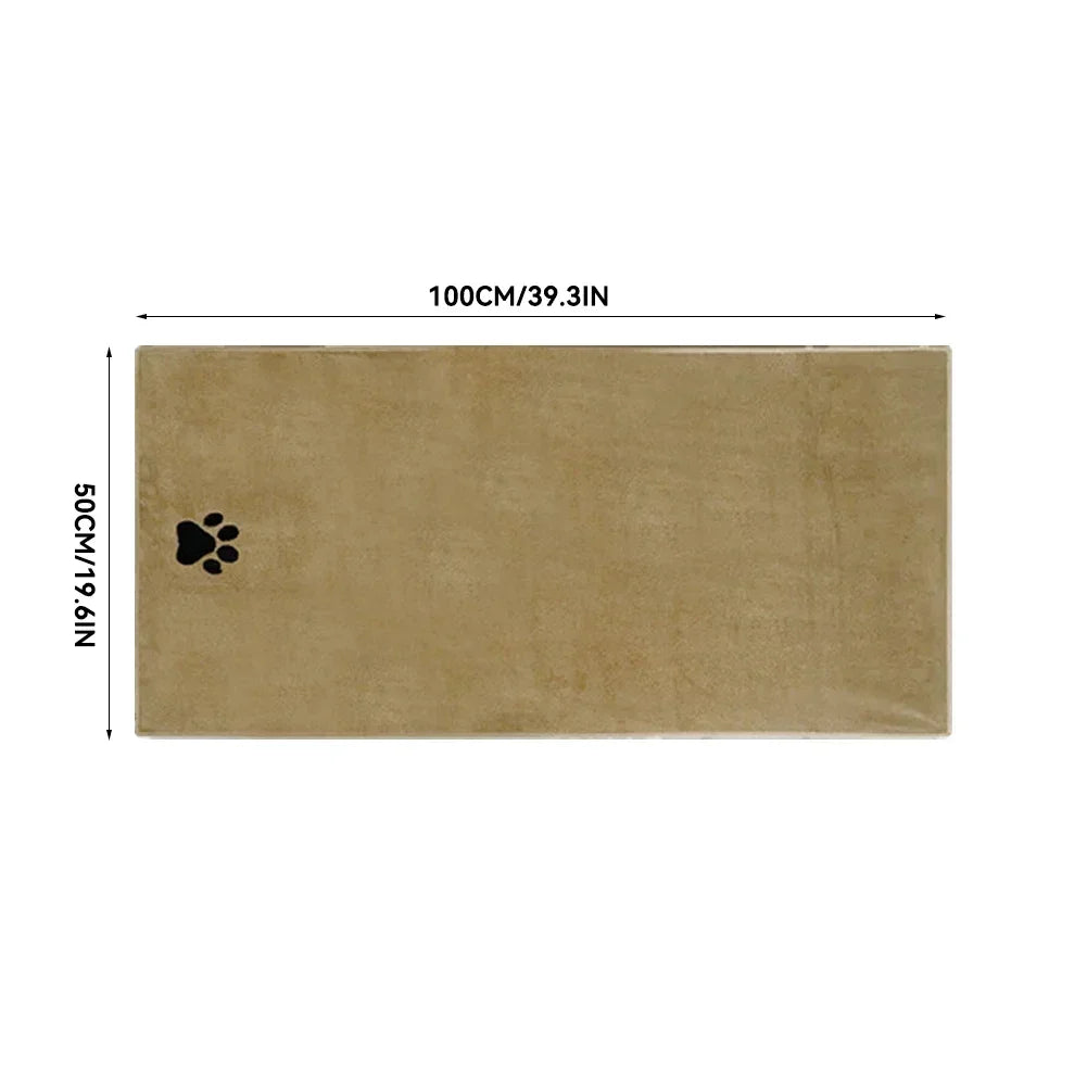Microfibre Pet Bath Towel