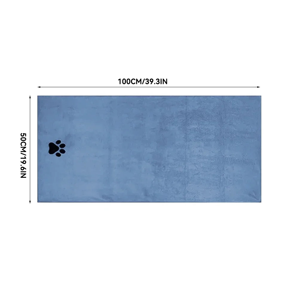 Microfibre Pet Bath Towel