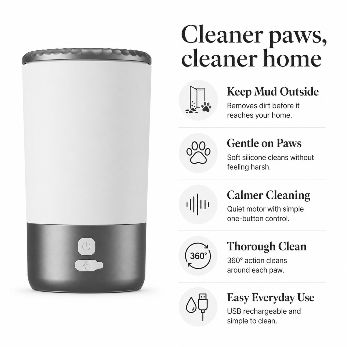 Electric Paw Cleaner
